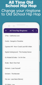اسکرین شات برنامه Rap Music Ringtones - Hip Hop 2