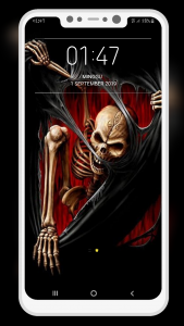 اسکرین شات برنامه Grim Reaper Wallpaper 7