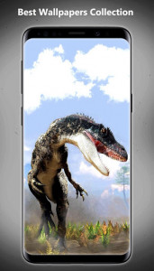 اسکرین شات برنامه Dinosaur Wallpaper 4