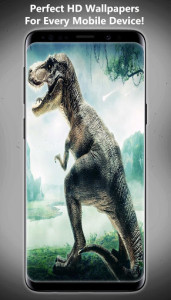 اسکرین شات برنامه Dinosaur Wallpaper 6