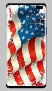 اسکرین شات برنامه American Flag Wallpaper 7