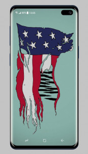 اسکرین شات برنامه American Flag Wallpaper 3