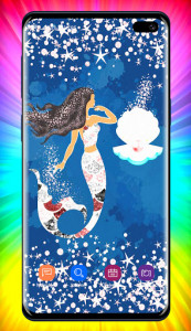 اسکرین شات برنامه Mermaid Wallpaper 2