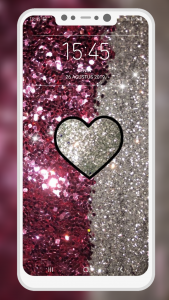 اسکرین شات برنامه Glitter Wallpapers 8