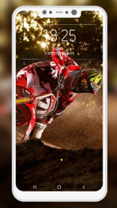 اسکرین شات برنامه Motocross Wallpaper 5