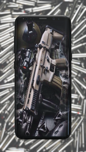 اسکرین شات برنامه Gun Wallpaper HD 1