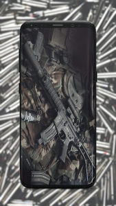 اسکرین شات برنامه Gun Wallpaper HD 7