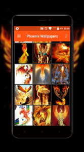 اسکرین شات برنامه Phoenix Wallpapers 6