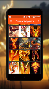 اسکرین شات برنامه Phoenix Wallpapers 7