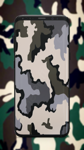 اسکرین شات برنامه Camouflage Wallpaper 3