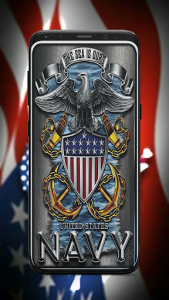 اسکرین شات برنامه US Navy Wallpaper 1
