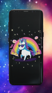 اسکرین شات برنامه Cute Unicorn Wallpapers 5