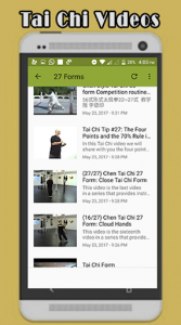 اسکرین شات برنامه Learn Tai Chi: Tai Chi Videos 5