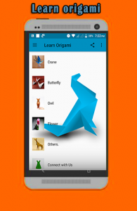 اسکرین شات برنامه Learn Origami Step by Step: Origami Videos 1