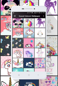 اسکرین شات برنامه Kawaii Unicorn Wallpaper 4
