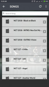 اسکرین شات برنامه NCT Lyrics (Offline) 4
