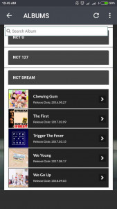 اسکرین شات برنامه NCT Lyrics (Offline) 3