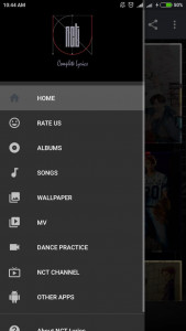 اسکرین شات برنامه NCT Lyrics (Offline) 1