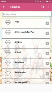 اسکرین شات برنامه SNSD Lyrics (Offline) 4