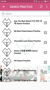 اسکرین شات برنامه SNSD Lyrics (Offline) 6