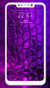 اسکرین شات برنامه Purple Wallpaper 5