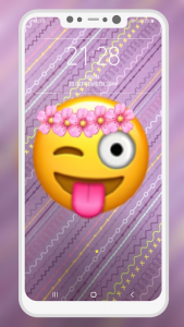 اسکرین شات برنامه Emoji Wallpaper 8