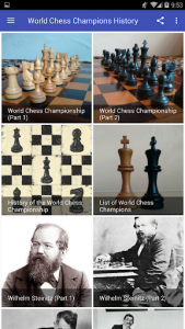 اسکرین شات برنامه World Chess Champions History ♟️ 2