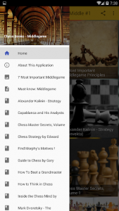 اسکرین شات برنامه Free Chess Books PDF (Middlegame #1) ♟️ 2