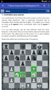 اسکرین شات برنامه Free Chess Books PDF (Middlegame #1) ♟️ 3