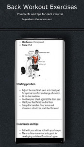 اسکرین شات برنامه Back Workout Exercises 7