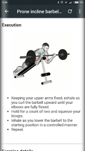 اسکرین شات برنامه Biceps Workout Exercises 8