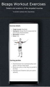 اسکرین شات برنامه Biceps Workout Exercises 6