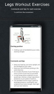 اسکرین شات برنامه Legs Workout Exercises 7