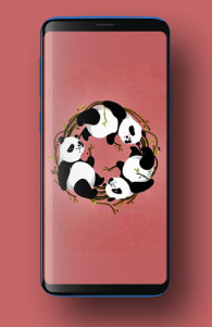 اسکرین شات برنامه Cute Panda Wallpapers HD 6