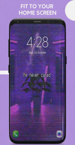 اسکرین شات برنامه Purple Wallpapers 3