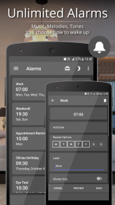 اسکرین شات برنامه Digital Alarm Clock 2