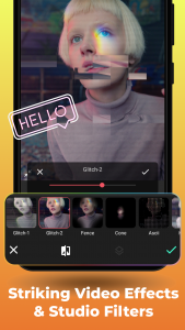 اسکرین شات برنامه Video Editor & Maker AndroVid 3