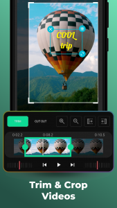 اسکرین شات برنامه Video Editor & Maker AndroVid 2