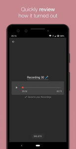 اسکرین شات برنامه Smart Voice Recorder 4