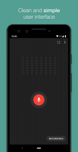 اسکرین شات برنامه Smart Voice Recorder 1
