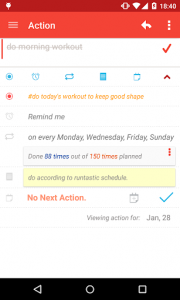 اسکرین شات برنامه MyEffectiveness Habits - Goals, ToDos, Reminders 6