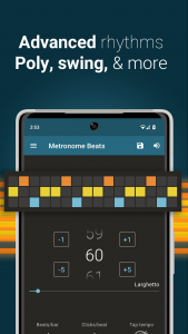 اسکرین شات برنامه Metronome Beats 6