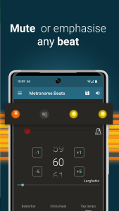 اسکرین شات 4 برنامه Metronome Beats