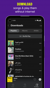 اسکرین شات 4 برنامه Anghami: Play music & Podcasts