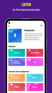 اسکرین شات برنامه Anghami: Play music & Podcasts 8