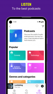 اسکرین شات 7 برنامه Anghami: Play music & Podcasts