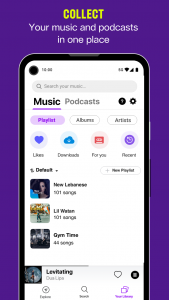 اسکرین شات 5 برنامه Anghami: Play music & Podcasts