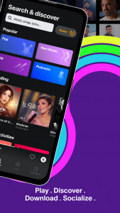 اسکرین شات برنامه Anghami: Play music & Podcasts 4