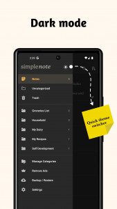 اسکرین شات برنامه Simple Notes 7