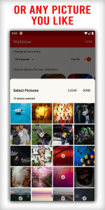 اسکرین شات 5 برنامه Wallshow: Wallpaper Changer